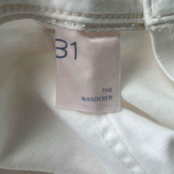 NWT Pilcro The Wanderer Low-Rise Shorts Beige - Picture 12 of 16
